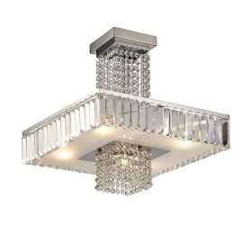 Ophelia Crystal Ceiling Lights Diyas Ringed & Square Crystal Fittings Ophelia Crystal Ceiling Lights Diyas Ringed & Square Crystal Fittings